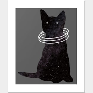 Space Cat Posters and Art